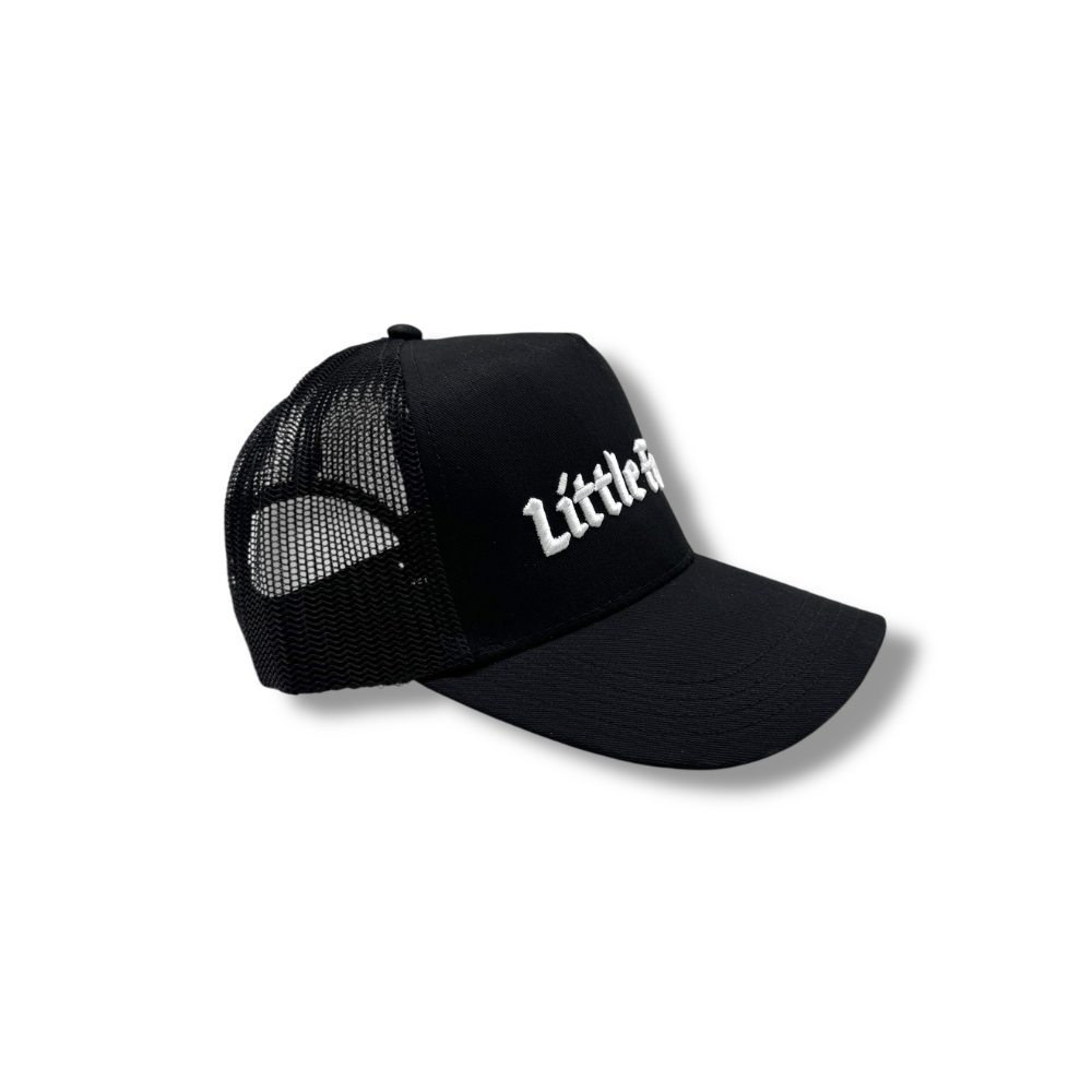 Little Feral Black Trucker (Youth)