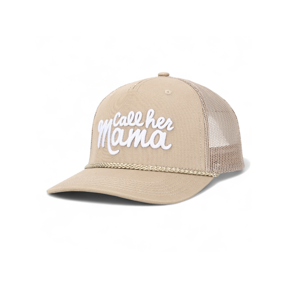 Call Her Mama™ Trucker (Tan) Rope