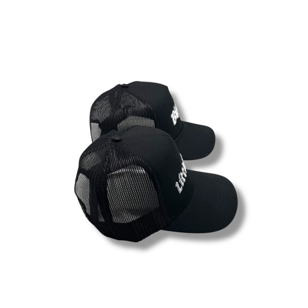 Big & Little Feral Black Trucker (Bundle)
