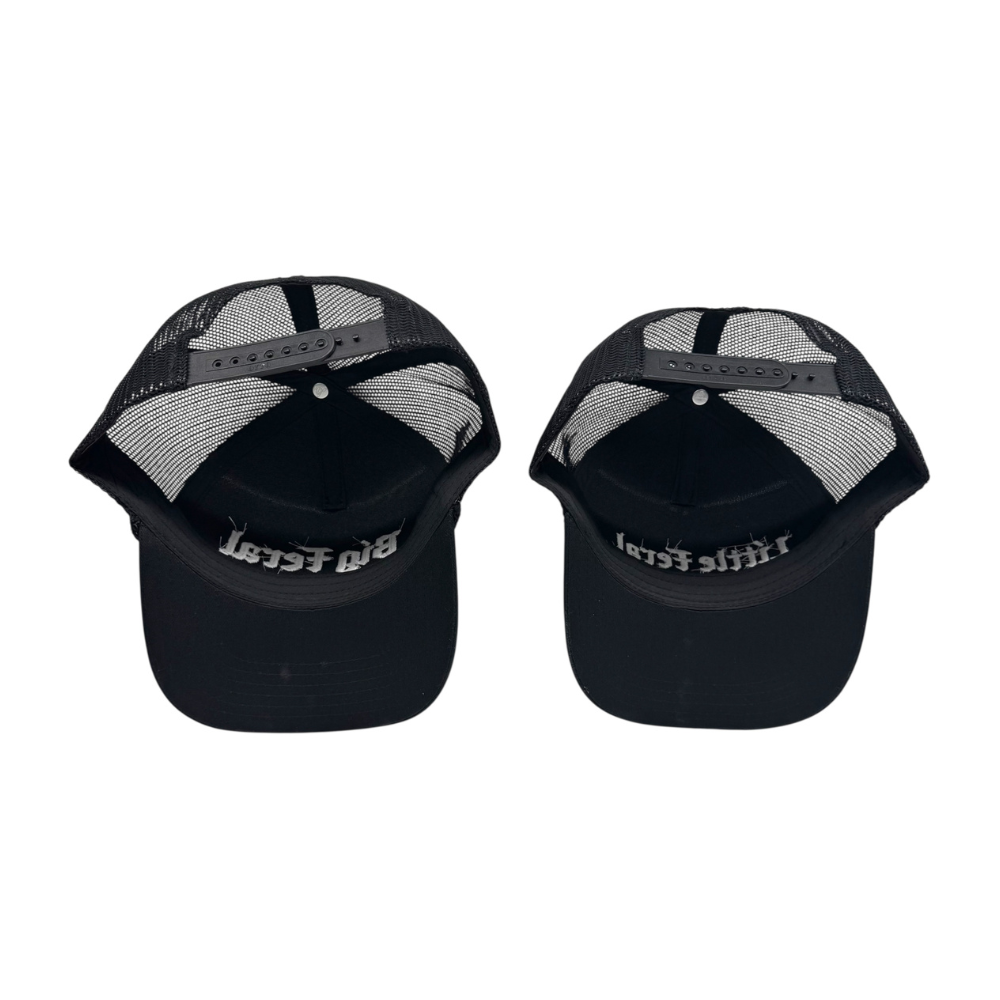 Big & Little Feral Black Trucker (Bundle)