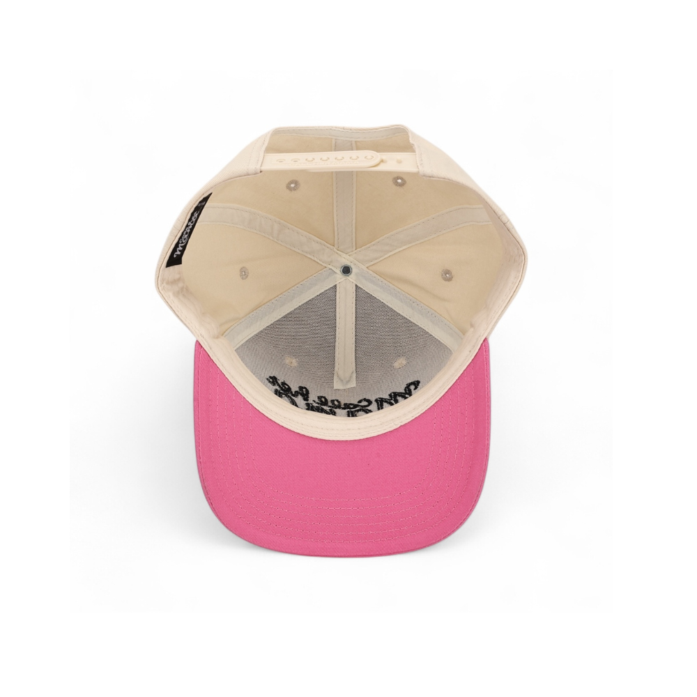 Call Her Mama Snapback (Pink/Natural)