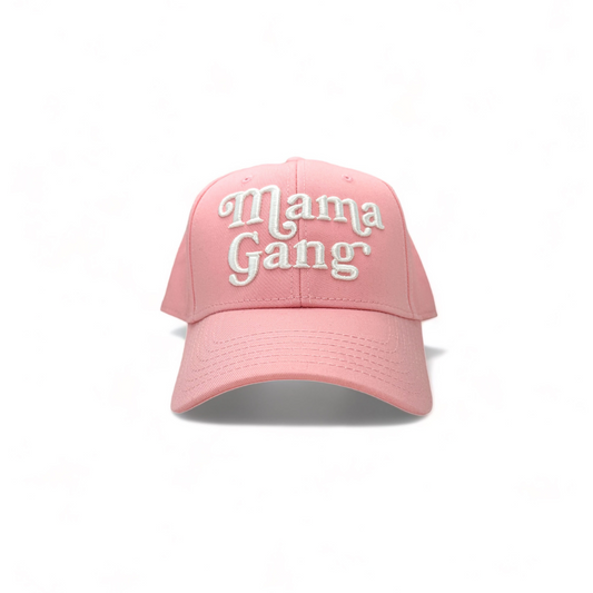 Mama Gang Off-Duty Cap (Light Pink)