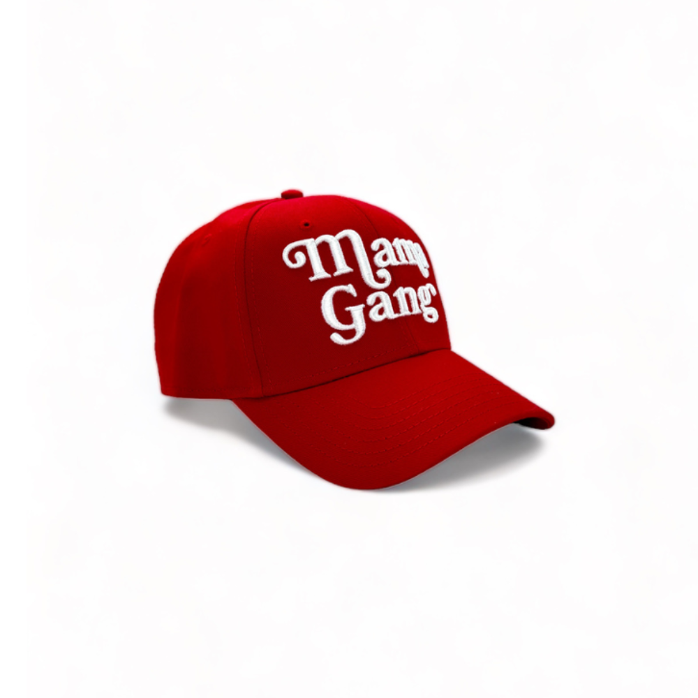 Mama Gang Off-Duty Cap (Red)