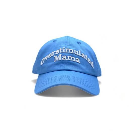 Overstimulated Mama Off-Duty Cap (Blue)