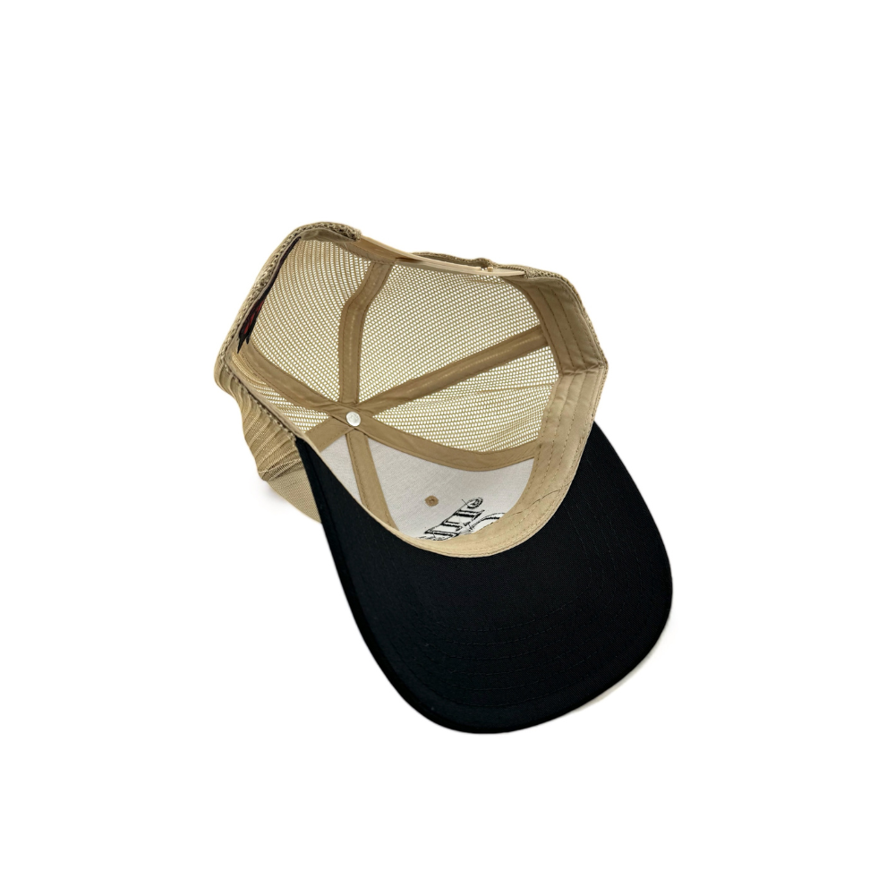 Mama Gang Trucker Hat (Khaki / Black)