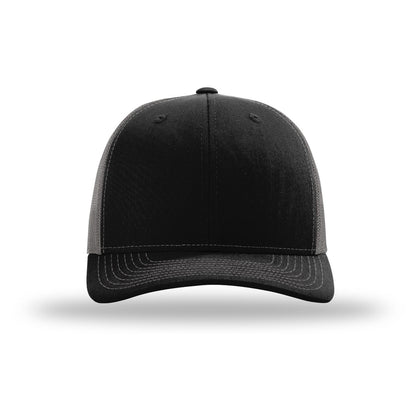 Custom - Richardson 112 Trucker - Black/Charcoal