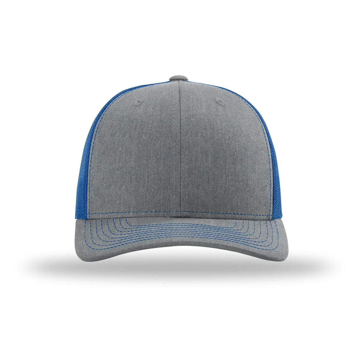 Custom - Richardson 112 Trucker - Heather Grey/Royal