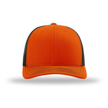 Custom - Richardson 112 Trucker - Orange/Black