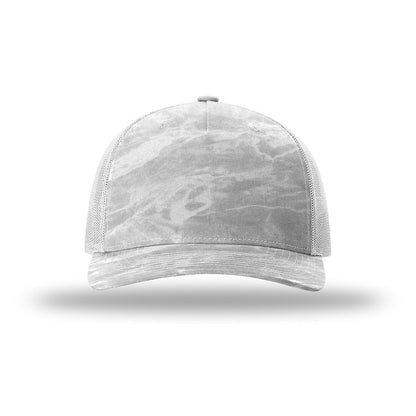 Custom - Richardson 112PFP Camo Trucker - Mossy Oak Bonefish / Light Grey