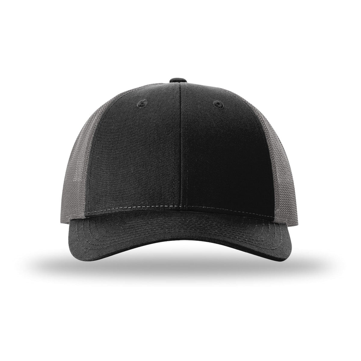 Custom - Richardson 115 Low Pro Trucker - Black/Charcoal