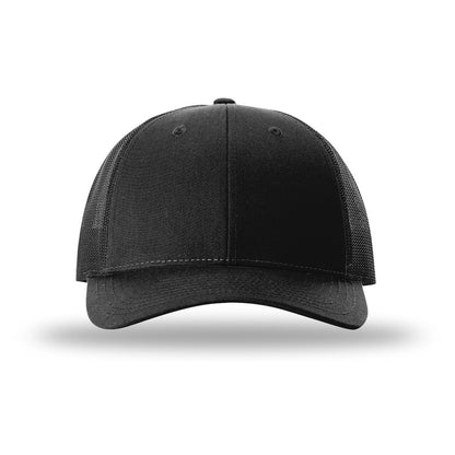 Custom - Richardson 115 Low Pro Trucker - Black