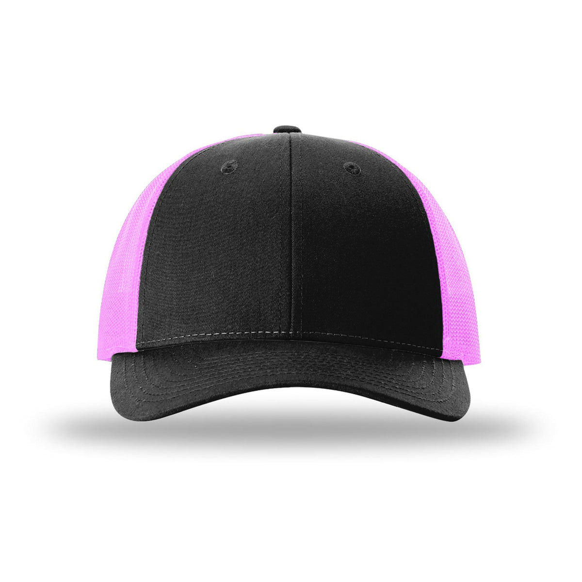 Custom - Richardson 115 Low Pro Trucker - Black/Neon Pink