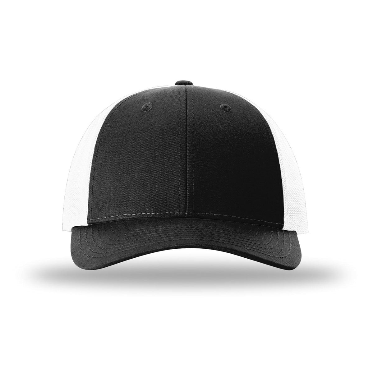 Custom - Richardson 115 Low Pro Trucker - Black/White