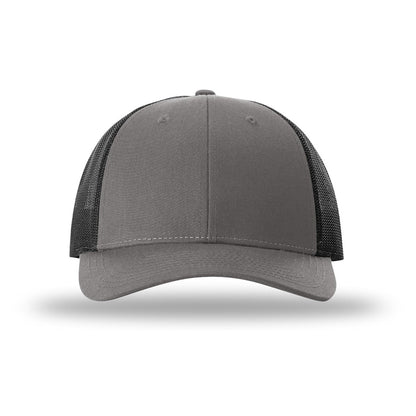 Custom - Richardson 115 Low Pro Trucker - Charcoal/Black