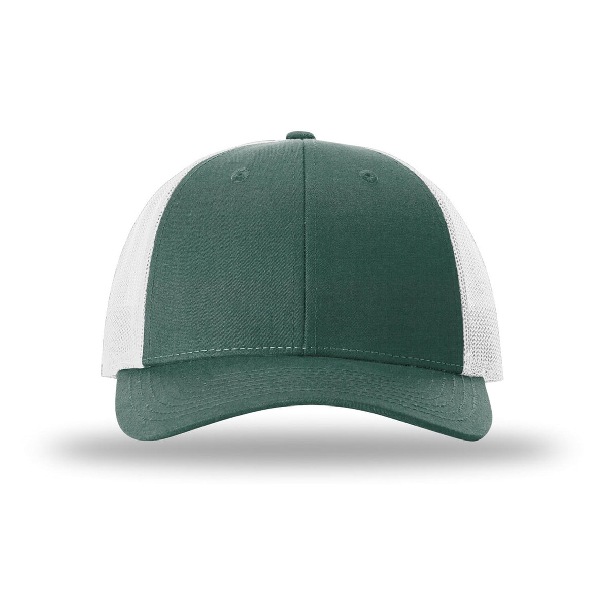 Custom - Richardson 115 Low Pro Trucker - Dark Green Heather/Light Grey