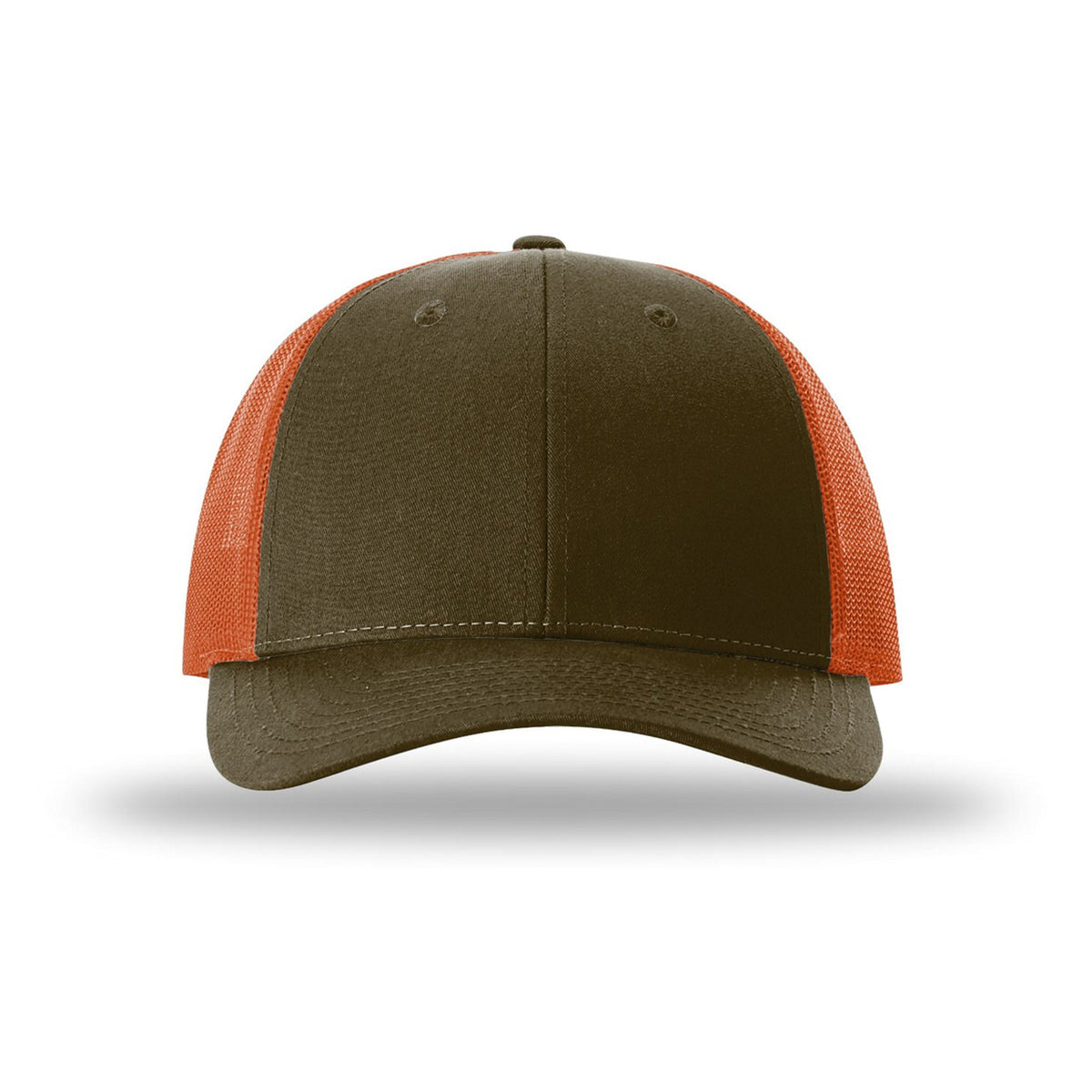 Custom - Richardson 115 Low Pro Trucker - Dark Loden/Jaffa Orange