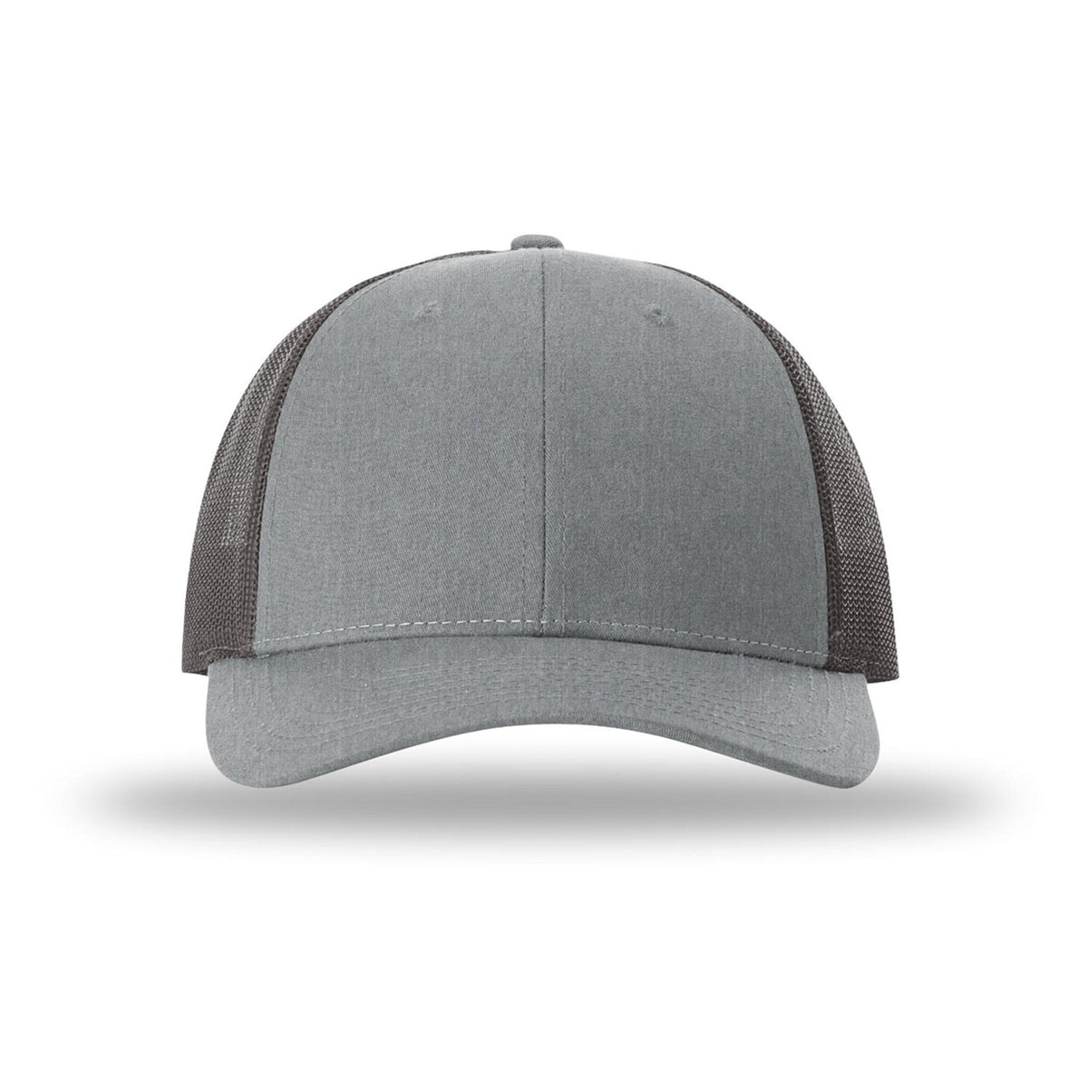 Custom - Richardson 115 Low Pro Trucker - Heather Grey/Dark Charcoal