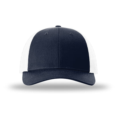 Custom - Richardson 115 Low Pro Trucker - Navy/White