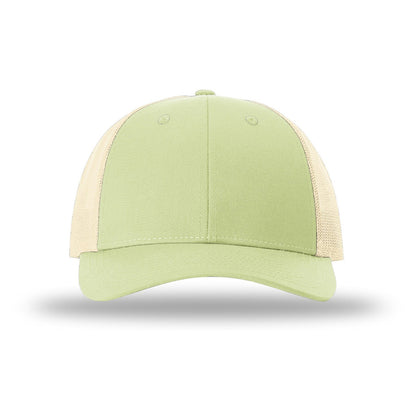 Custom - Richardson 115 Low Pro Trucker - Patina Green/Birch