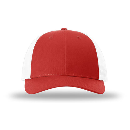 Custom - Richardson 115 Low Pro Trucker - Red/White