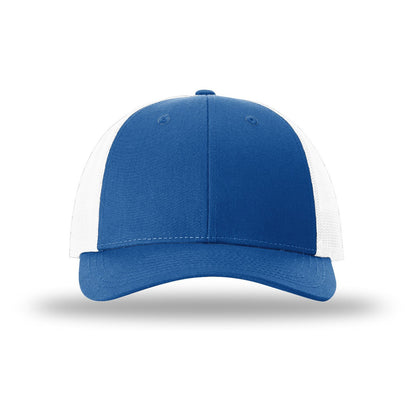Custom - Richardson 115 Low Pro Trucker - Royal/White