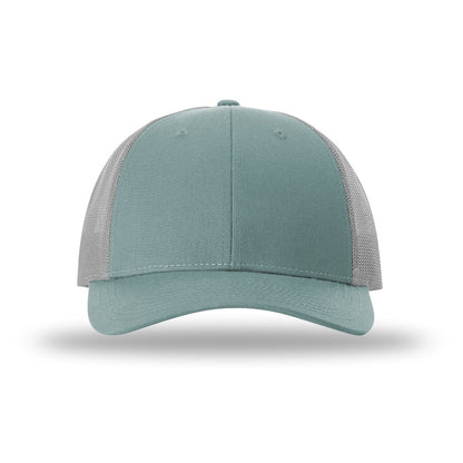 Custom - Richardson 115 Low Pro Trucker - Smoke Blue/Aluminum