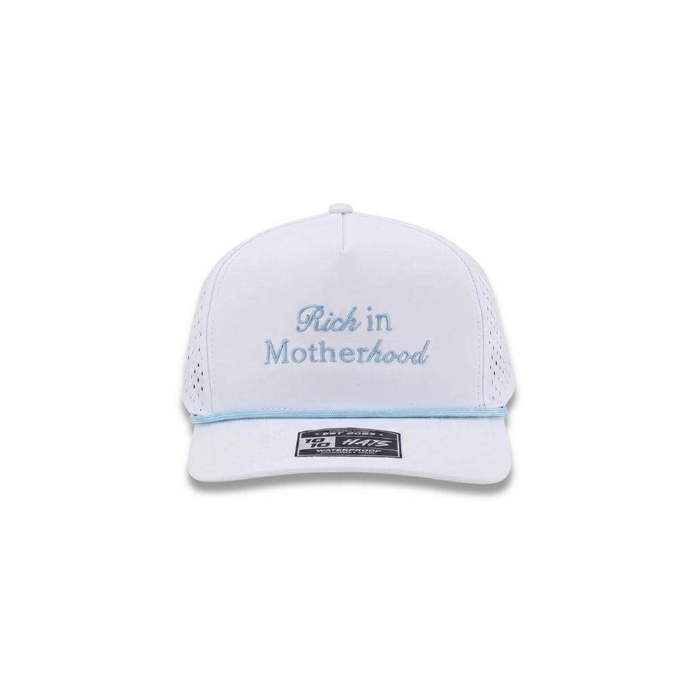 Rich in Motherhood Performance (1010 Hats) White