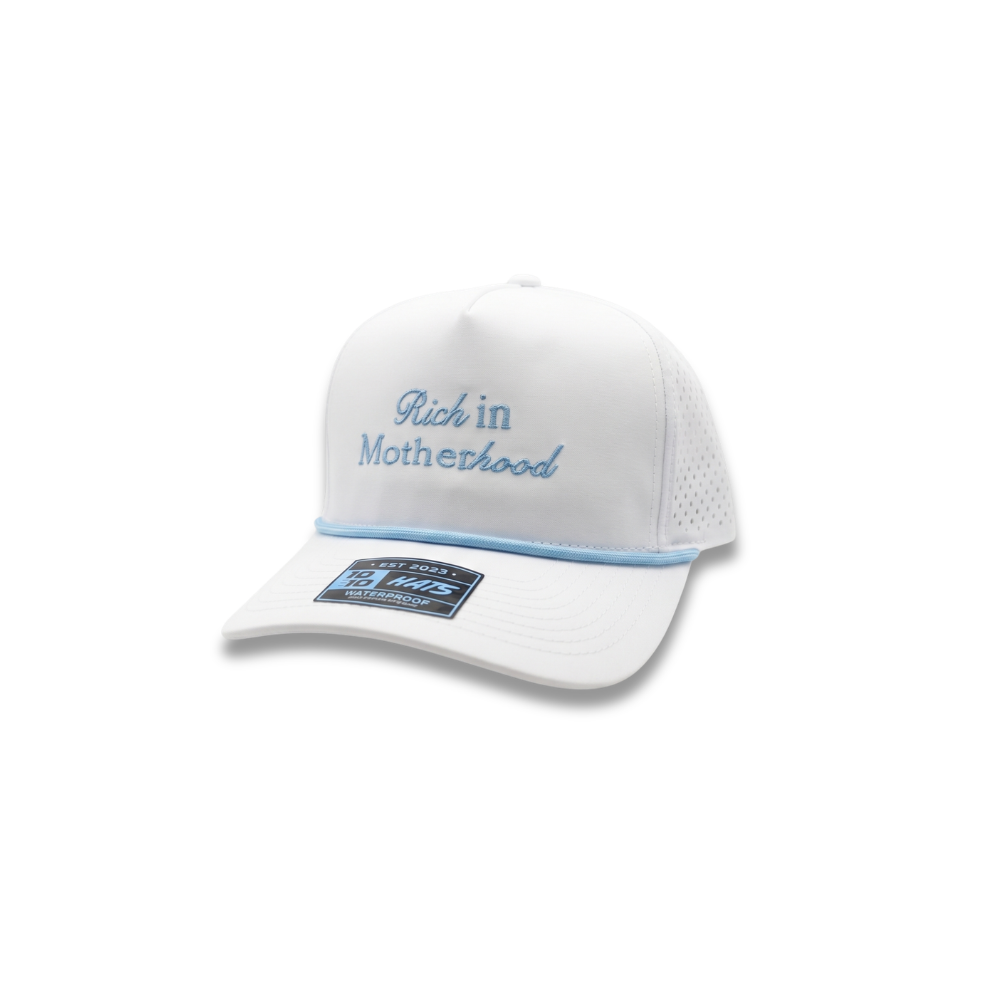 Rich in Motherhood Performance (1010 Hats) White