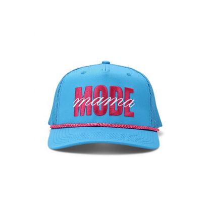 Mama Mode Blue & Pink Rope Trucker