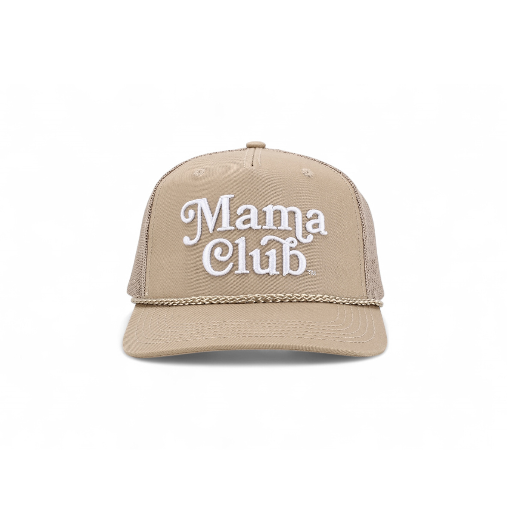 Mama Club™ Trucker (Tan) Rope