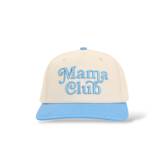 Mama Club Snapback (Baby Blue/Natural)