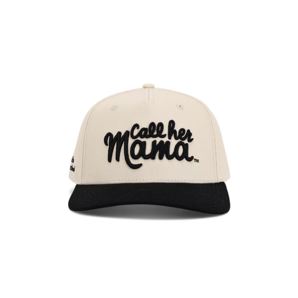 Call Her Mama Snapback (Black/Natural)