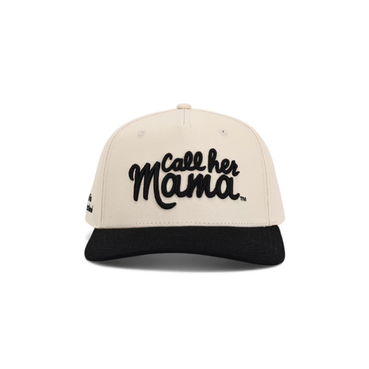 Call Her Mama Snapback (Black/Natural)