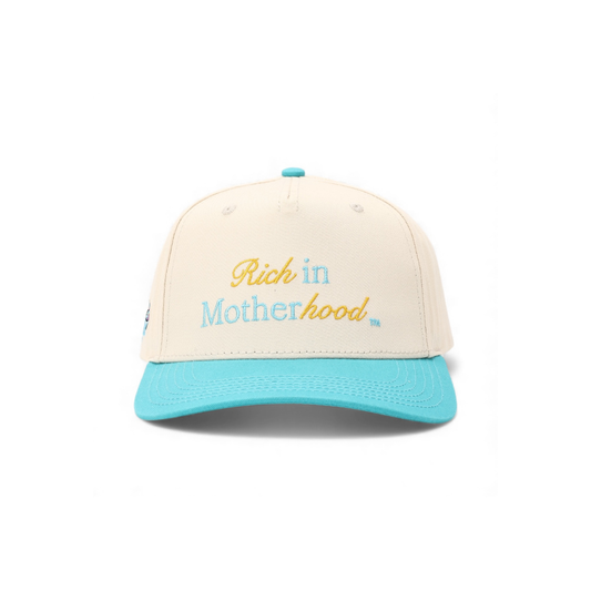 Rich in Motherhood™ Teal / Natural
