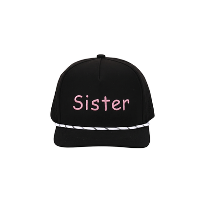 Sister Performance Trucker Hat — Kids (1–8 Years)