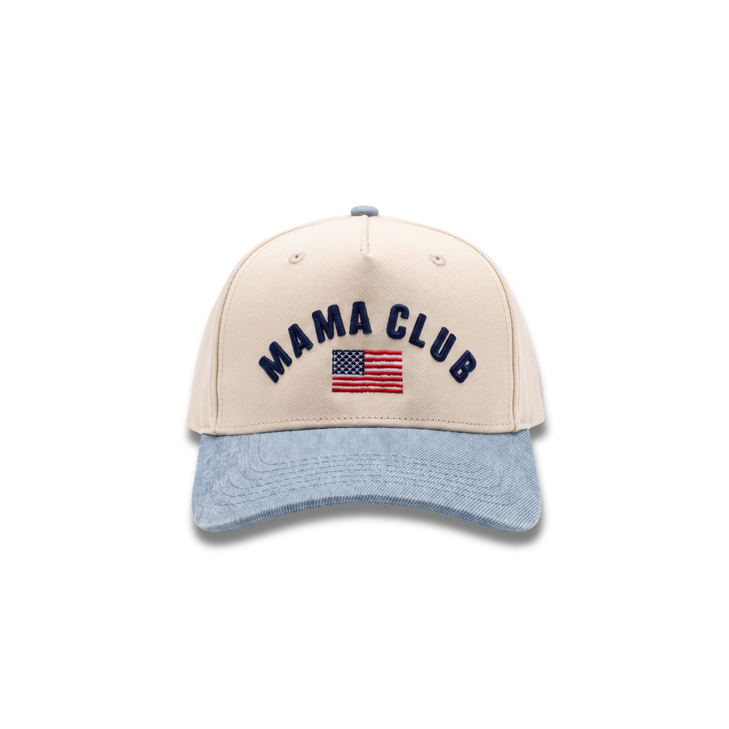 Mama Club Flag Denim / Natural