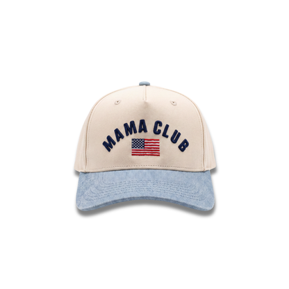Mama Club Flag Denim / Natural