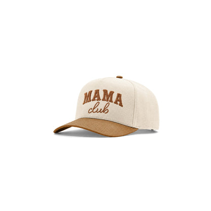 Western Mama Club Snapback - Cream / Caramel
