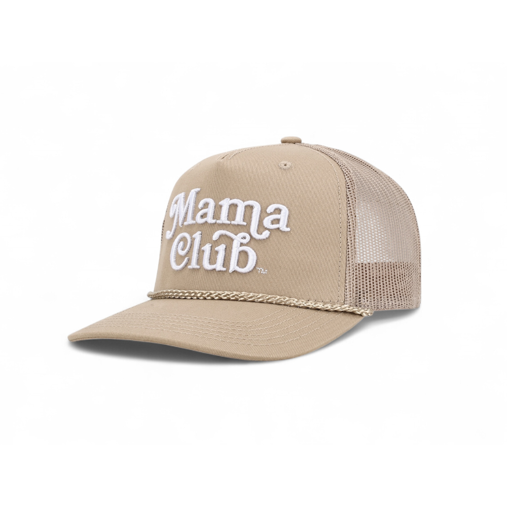 Mama Club™ Trucker (Tan) Rope