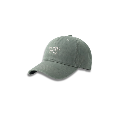 Mama Club Baseball Hat - Olive Green