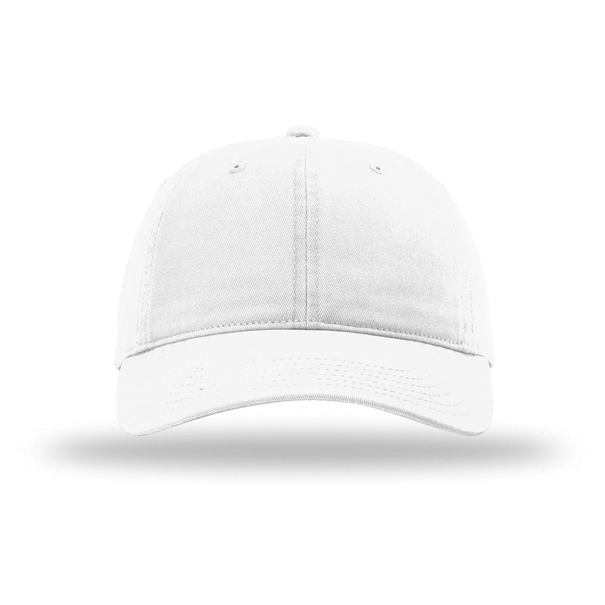 Custom - Richardson 326 Garment Washed Cap - White