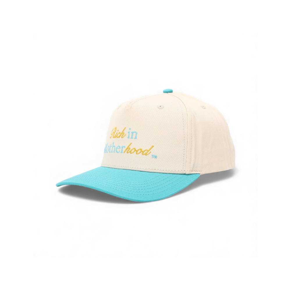 Rich in Motherhood™ Teal / Natural