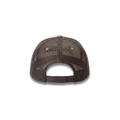 "GIRL DAD" Trucker Hat - Khaki / Brown