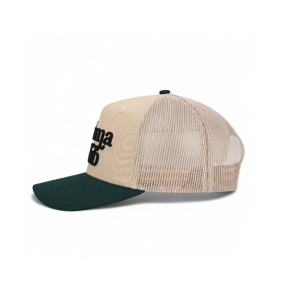 Mama Club™ Trucker (Khaki / Green)