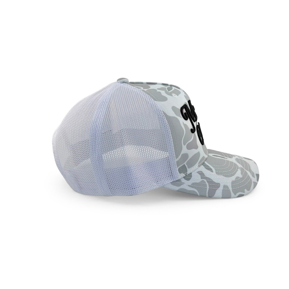 Mama Club™ Trucker Hat Snow Camo