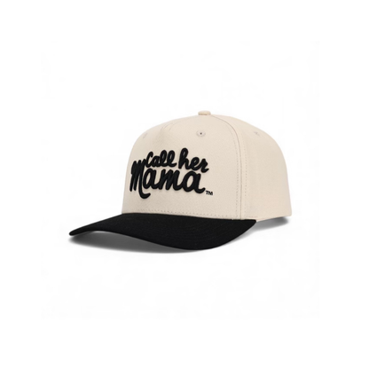 Call Her Mama Snapback (Black/Natural)