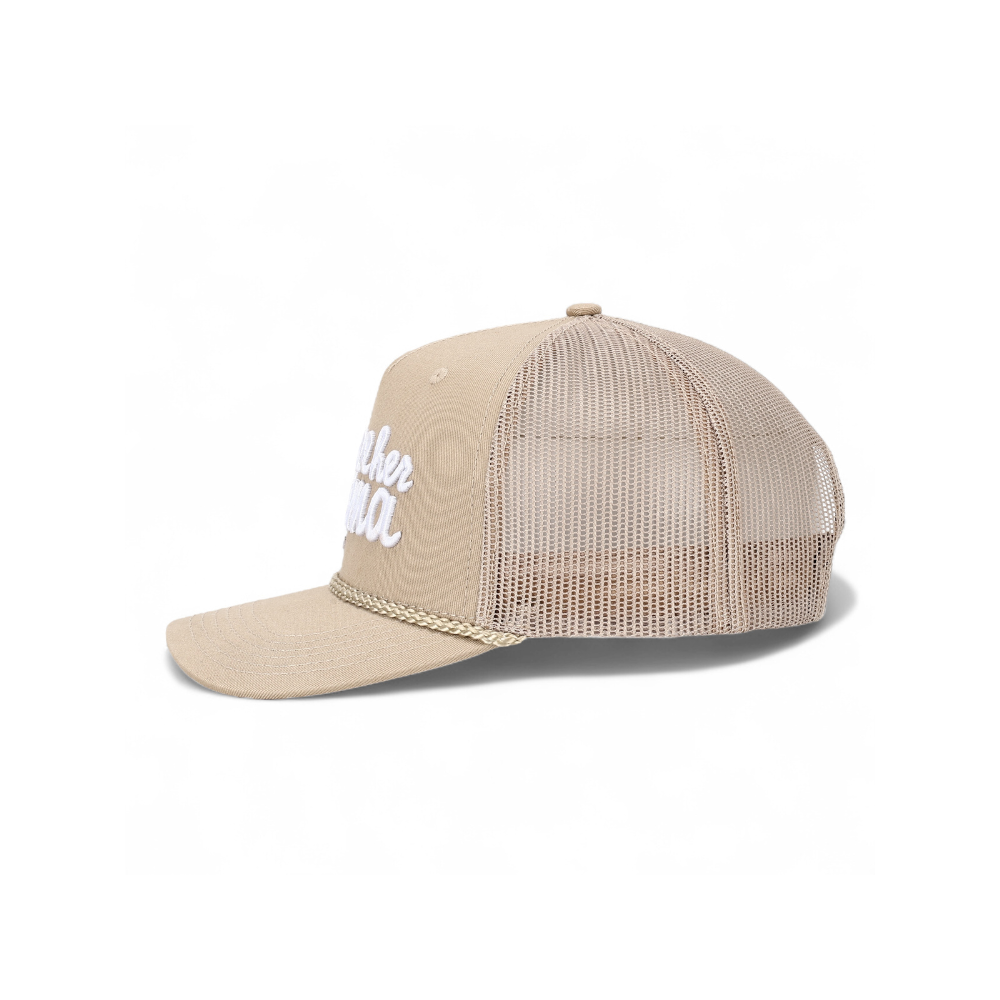Call Her Mama™ Trucker (Tan) Rope