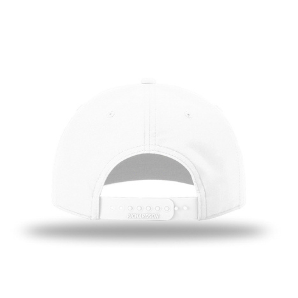 Rich in Motherhood Augusta Trucker (White/Green Rope)