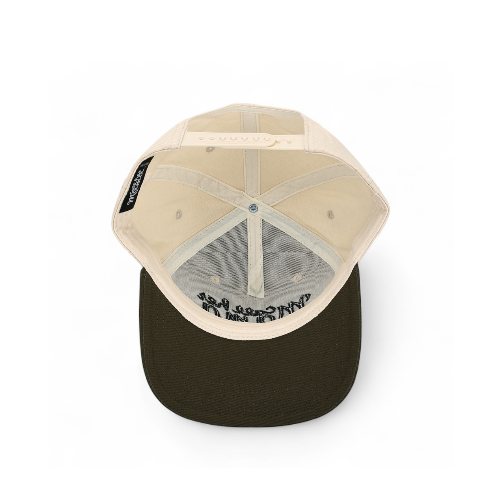 Call Her Mama Snapback (Olive Green/Natural)