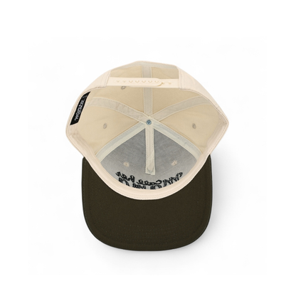 Call Her Mama Snapback (Olive Green/Natural)